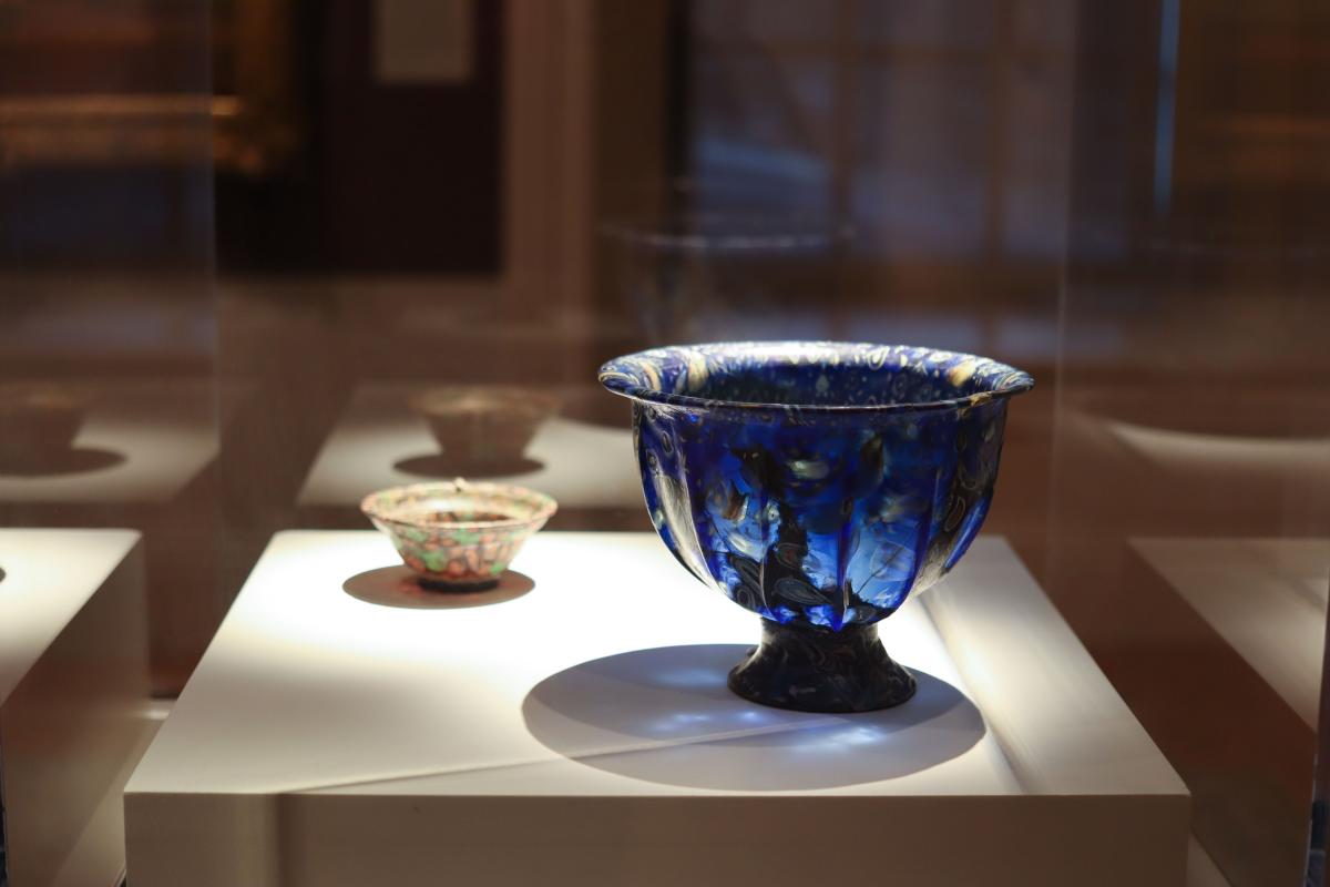 Roman glass bowl